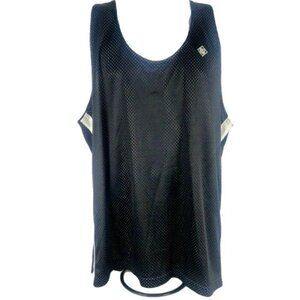Franklin Basketball Jersey Mens Size Large Tank Top Blue Mesh Gym Sleeveless
